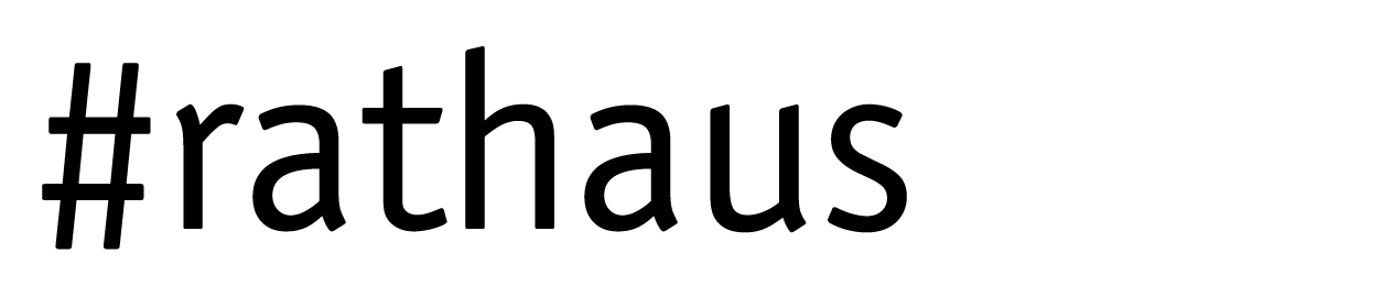 Hashtag #rathaus