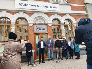 Eröffnung des Welcome Center Jena