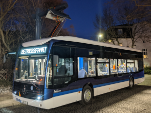Bus des Jenaer Nahverkehrs