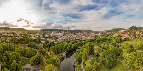 Panoramabild Stadt Jena
