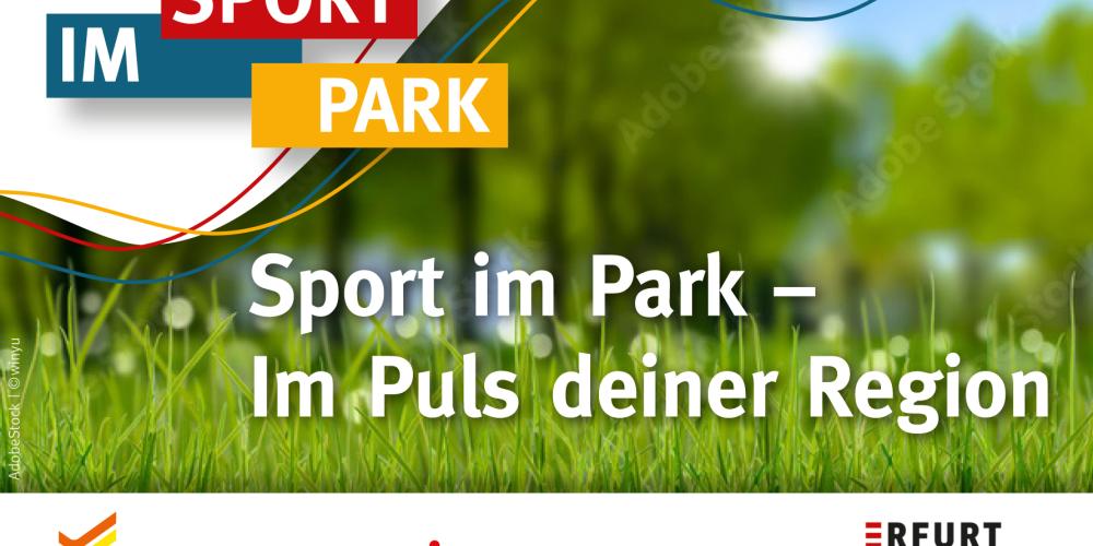 Postkarte Sport im Park