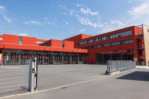 Ein Gebäude der Feuerwehr