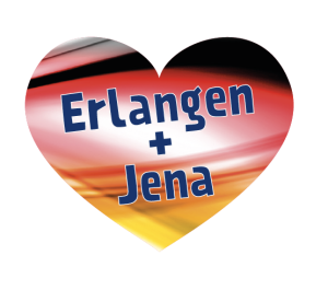 Ein Herz mit Erlangen und Jena