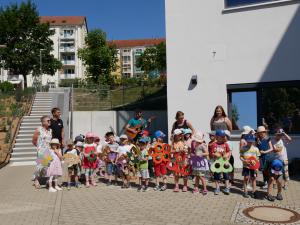 Kinder der Kita Flohkiste