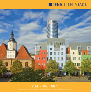 Ein Heft mit dem Jenaer Markt als Titelmotiv