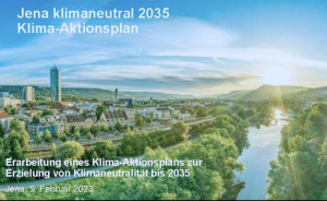 Ein Panoramabild von Jena