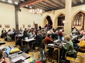 Eine Sitzung eines Parlamentes