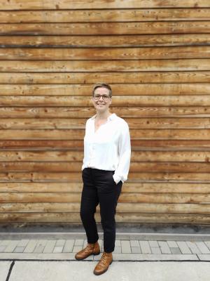 Ganzkörperaufnahme von Manuela Meyer