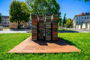 Denkmal für die politisch Verfolgten von 1945-1989 an der Gerbergasse in Jena