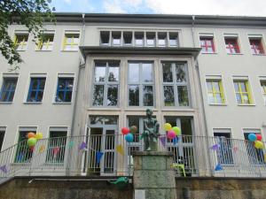 Ein geschmücktes Haus