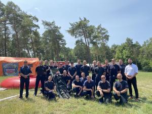 Foto der Auszubildenden des Grundlehrgangs der Berufsfeuewehr Jena