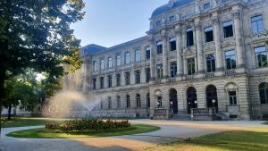 Blick auf Schlossfassade