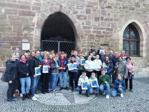 Ausgezeichnet für die erfolgreiche Teilnahme am Stadtradeln 2023 in Jena wurden zahlreiche Teams aus Schulen, Unternehmen und Bürgerinnen und Bürgern