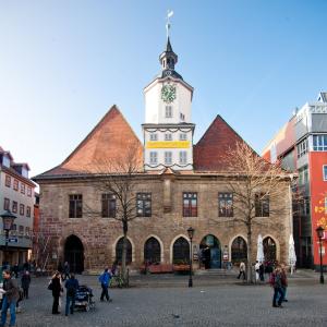 Das historische Rathaus in Jena