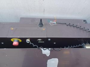 Die Steuerung des Behindertenaufzug fehlt.