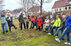Vielen Menschen in Bewegung