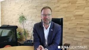 OB Thomas Nitzsche spricht in die Kamera