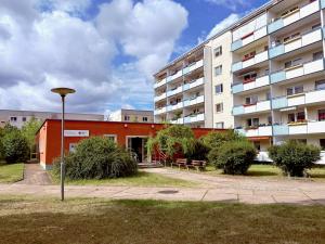 Häuser in einer Neubausiedlung