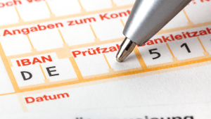 Sepa Überweisungsschein