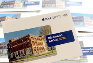 Der zehnte Büromarktbericht in gedruckter Form.
