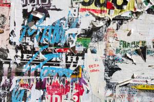 Graffiti an Mauer