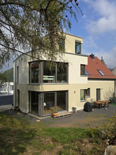 Ansicht eines Hauses.