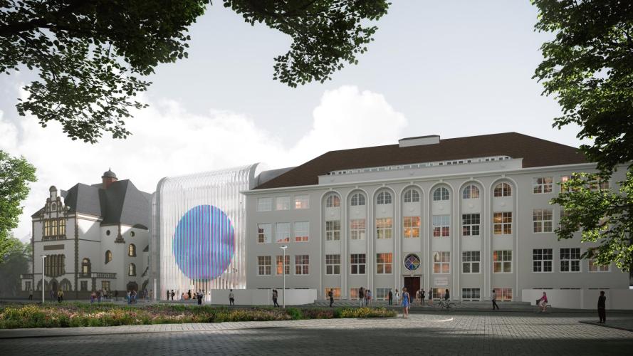 Visualisierung des künftigen Deutschen Optischen Museums