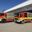 Zwei Fahrzeuge der Feuerwehr