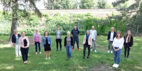 Ein Teil der neuen Auzubis der Stadtverwaltung Jena.