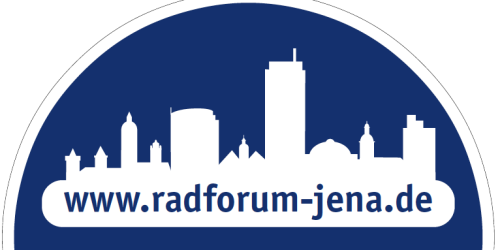 Ein Schild mit einem Fahrrad