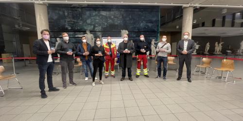 Menschen in einem Raum