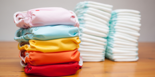 stoffwindeln  wegwerfwindeln