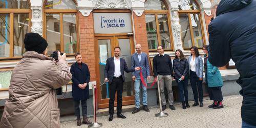 Eröffnung des Welcome Center Jena