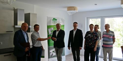 Spendenübergabe für das Teilhabezentrum "Gut Miteinander"