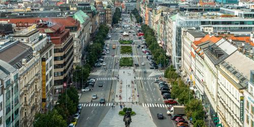 Ein Straßenzug