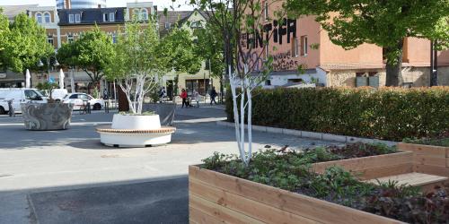 Pflanzkübel und Hochbeete