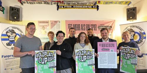 Gruppenfoto der Organisatoren