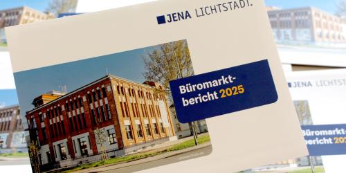 Der zehnte Büromarktbericht in gedruckter Form.
