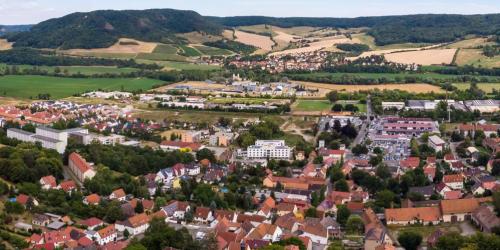 Blick auf den Ortsteil Zwätzen