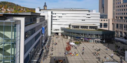 Blick auf den Ernst-Abbe-Platz