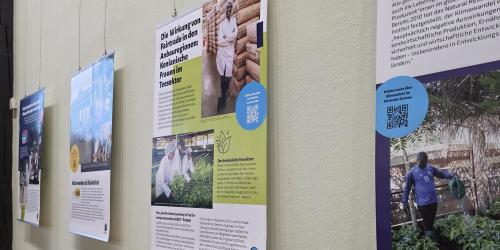 Ausstellung "Fairer Handel verbindet" 
