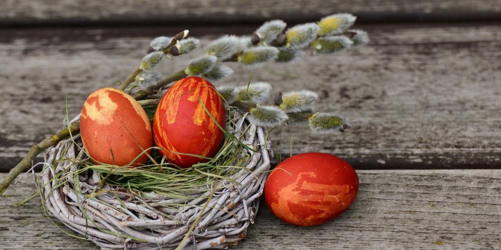 Ostergrüße vom OB und Dezernenten