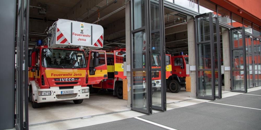 Einsatzwagen de Feuerwehr