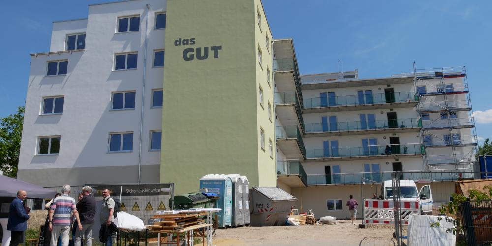 Tag der offenen Baustelle am Teilhabezentrum "Gut Miteinander" in Lobeda Ost