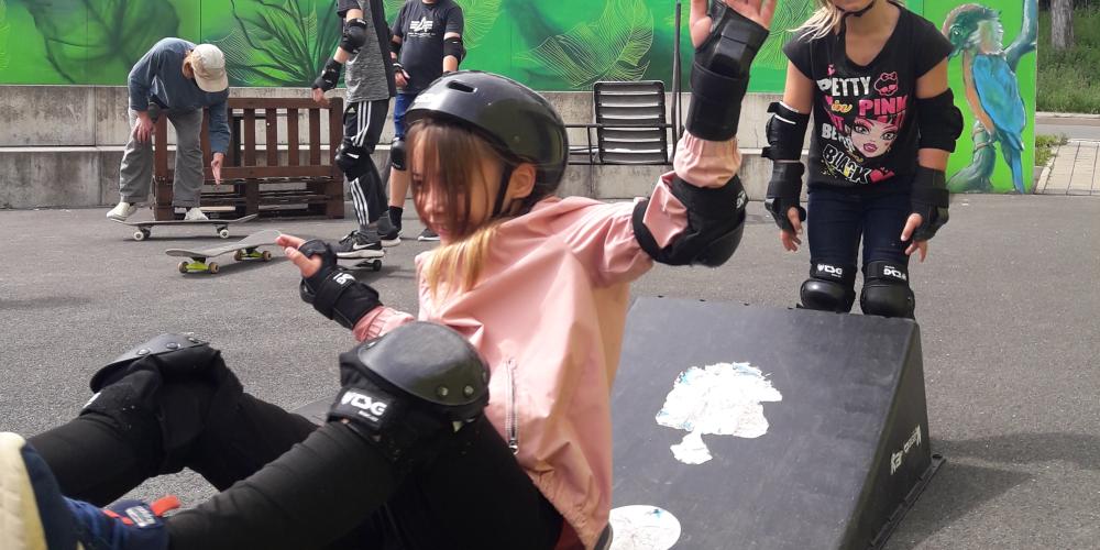 Skaterfreuden in Winzerla