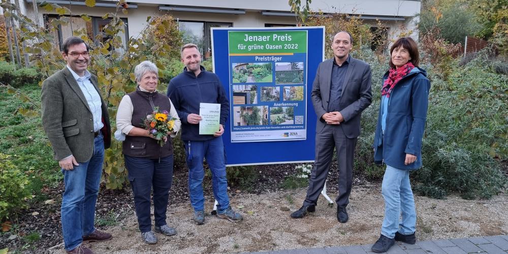 Verleihung "Preis für Grüne Oasen" 