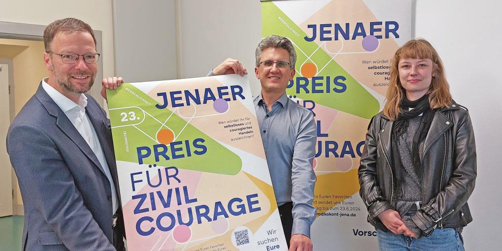 Aufruf für den Preis für Zivilcourage