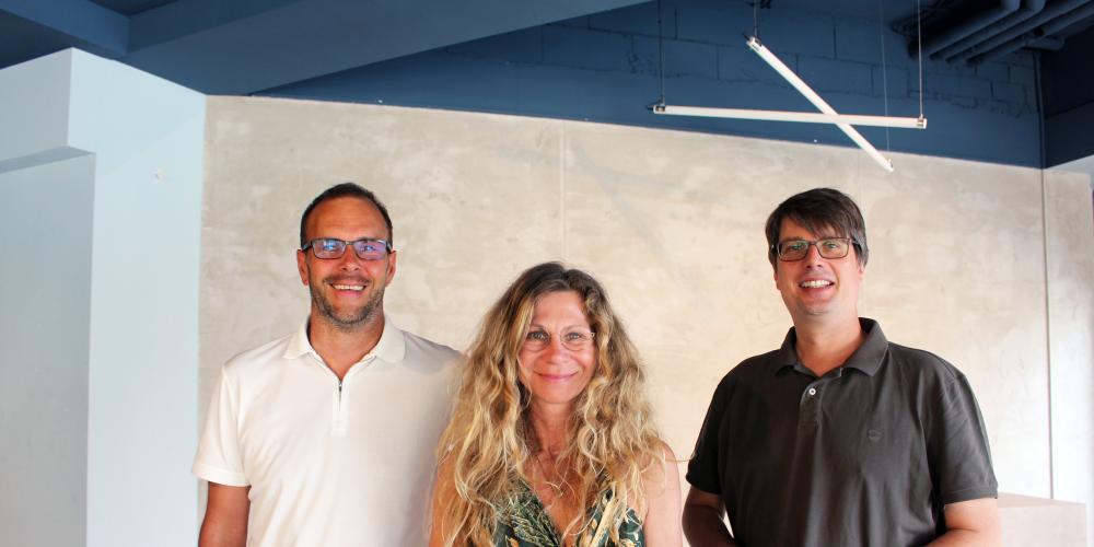 3 Personen im StadtLab