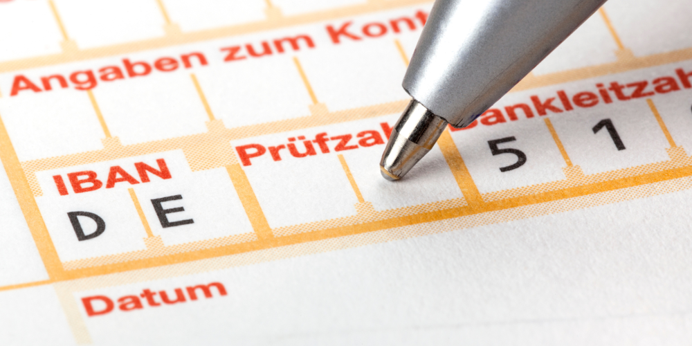 Sepa Überweisungsschein