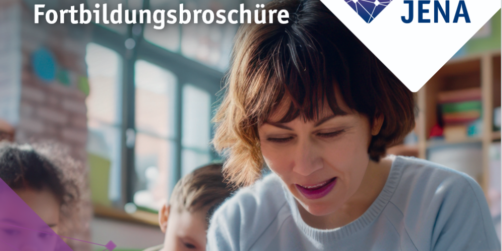 Titelbild einer Online-Broschüre für Fortbildungsreihe